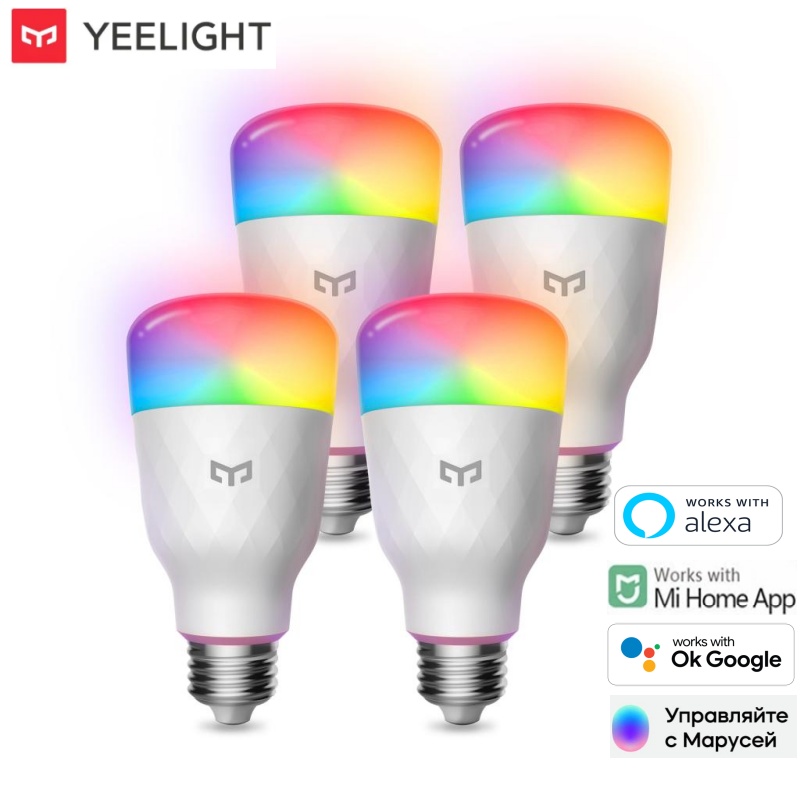 Yeelight スマート LED 電球 W3 E26 カラ - Smart Home Yeelight のレビューと価格