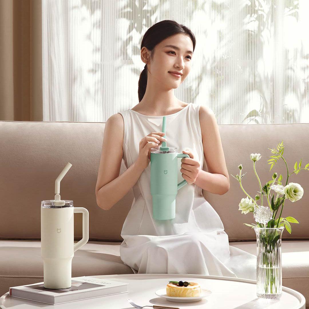 Xiaomi Mijia スマートストローカップ 1L 大容 - Smart Home Yeelight のレビューと価格
