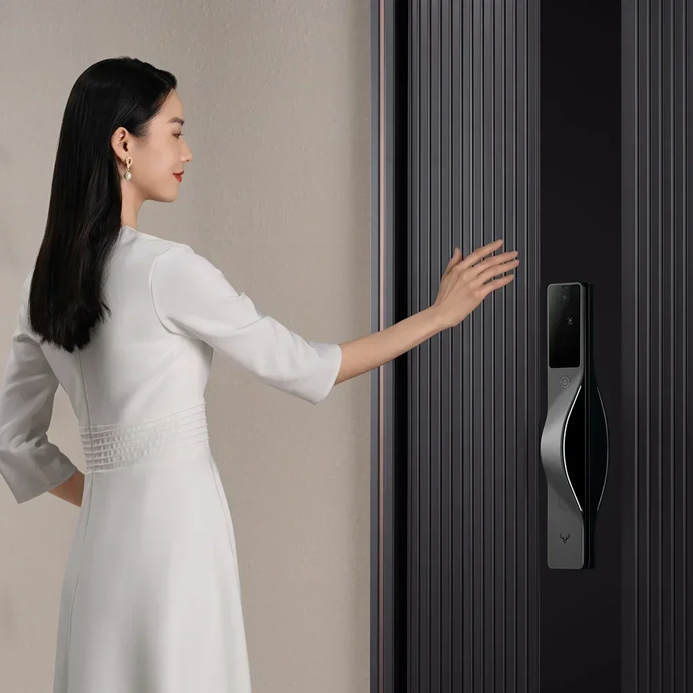 Lockin V5 Max 3D顔認証スマートロック、掌静脈 - Smart Home Battery Camera のレビューと価格