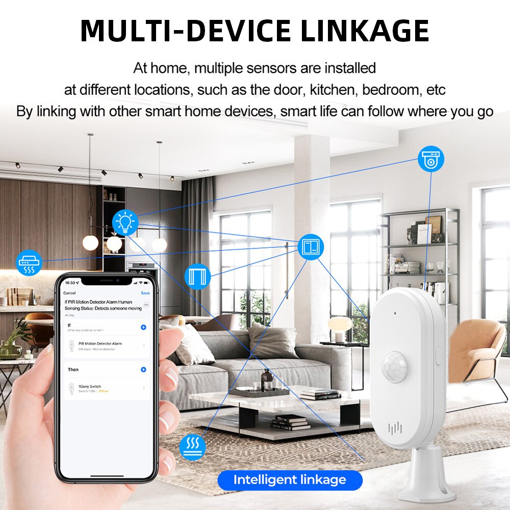 ONENUO Tuya WiFi セキュリティ盗難警報赤外線 - Smart Home Ir のレビューと価格